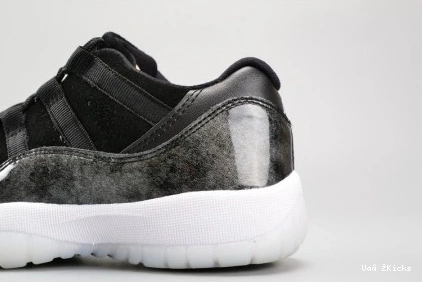 729  JORDAN 11 womens "BARON" 2506 (GS) AIR  RETRO LOW BG 528896- Trendy 0808